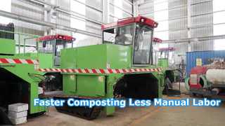 Crawler Compost Turner 