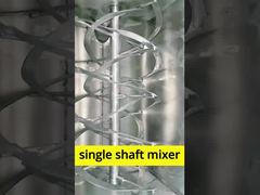 Single-shaft mixer