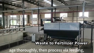 Linia do produkcji nawozów organicznych w proszku 2